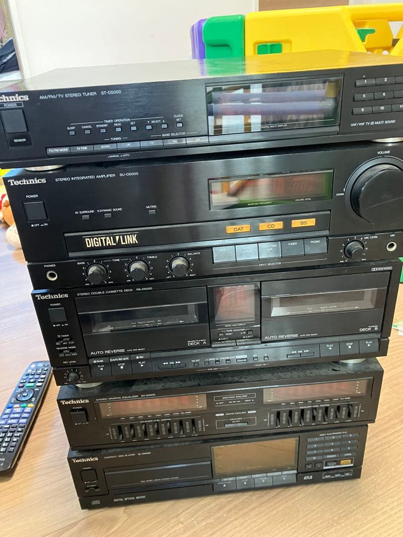 technics コンポセット　D-5000 ジャンク 動作未確認