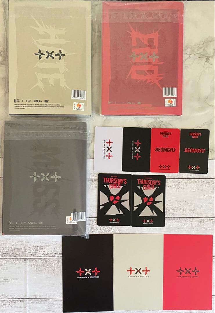 TXT Thursday's Child 4セット トレカ ラキドロ ボムギュ