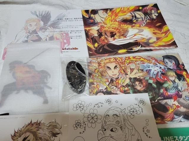 鬼滅の刃 無限列車編 DVD 完全生産限定版　映画特典