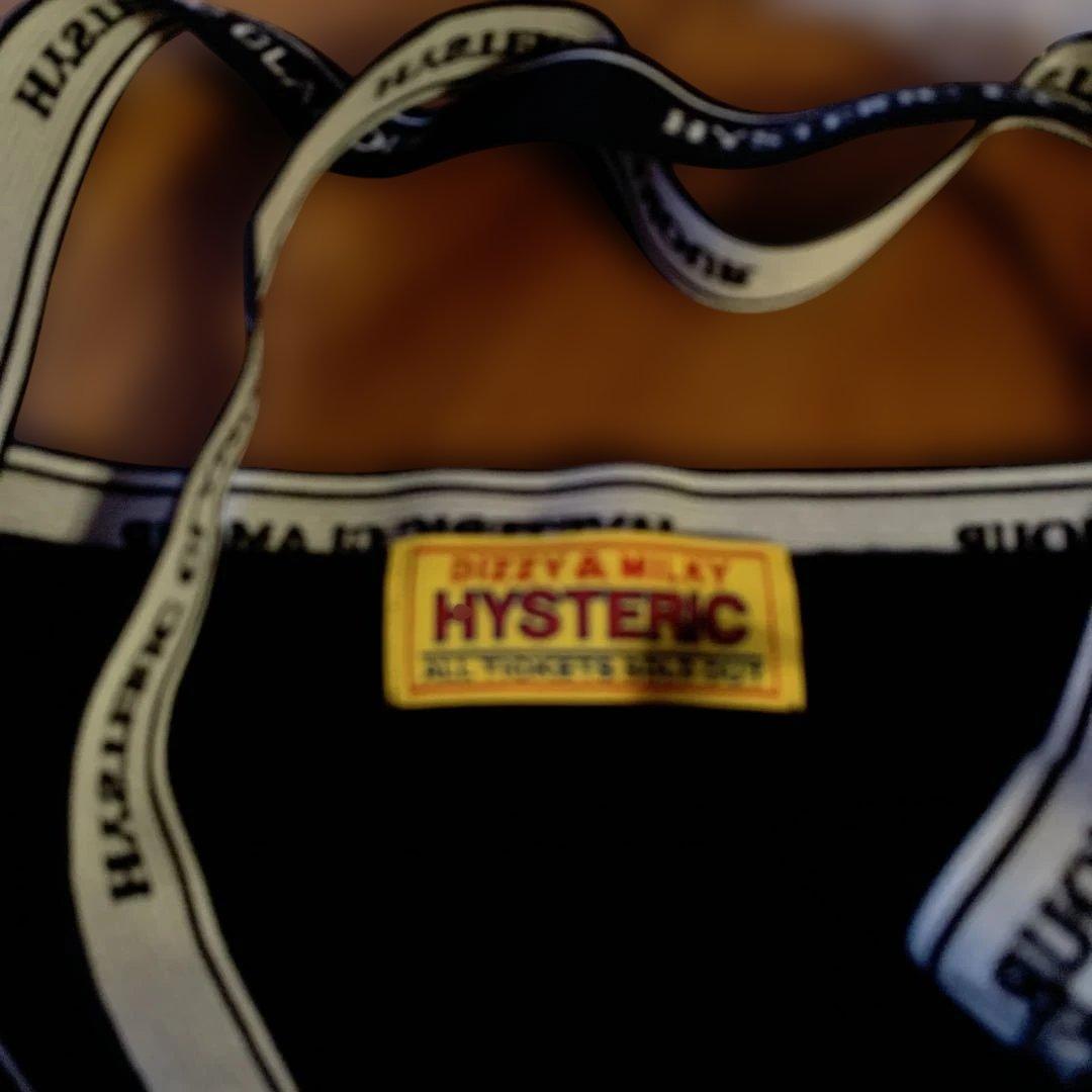 HYSTERIC GLAMOUR ブラックキャミソールみいーこ