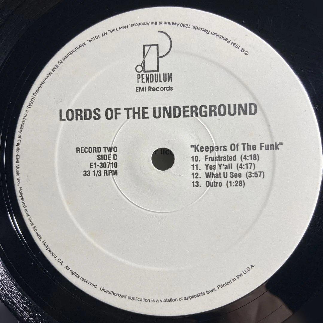 Lords Of The Underground / アナログLP