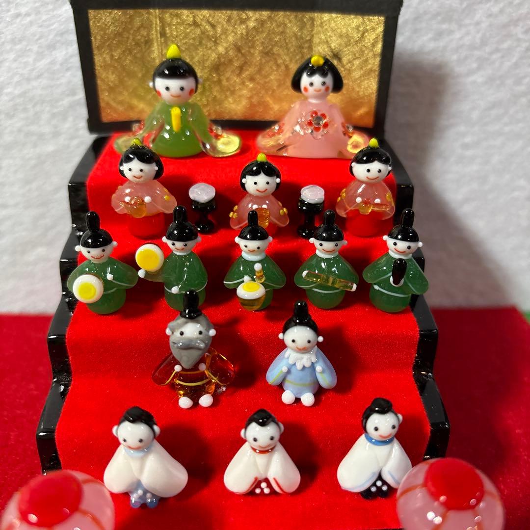 ぶうこかな　ガラス細工　ミニチュア