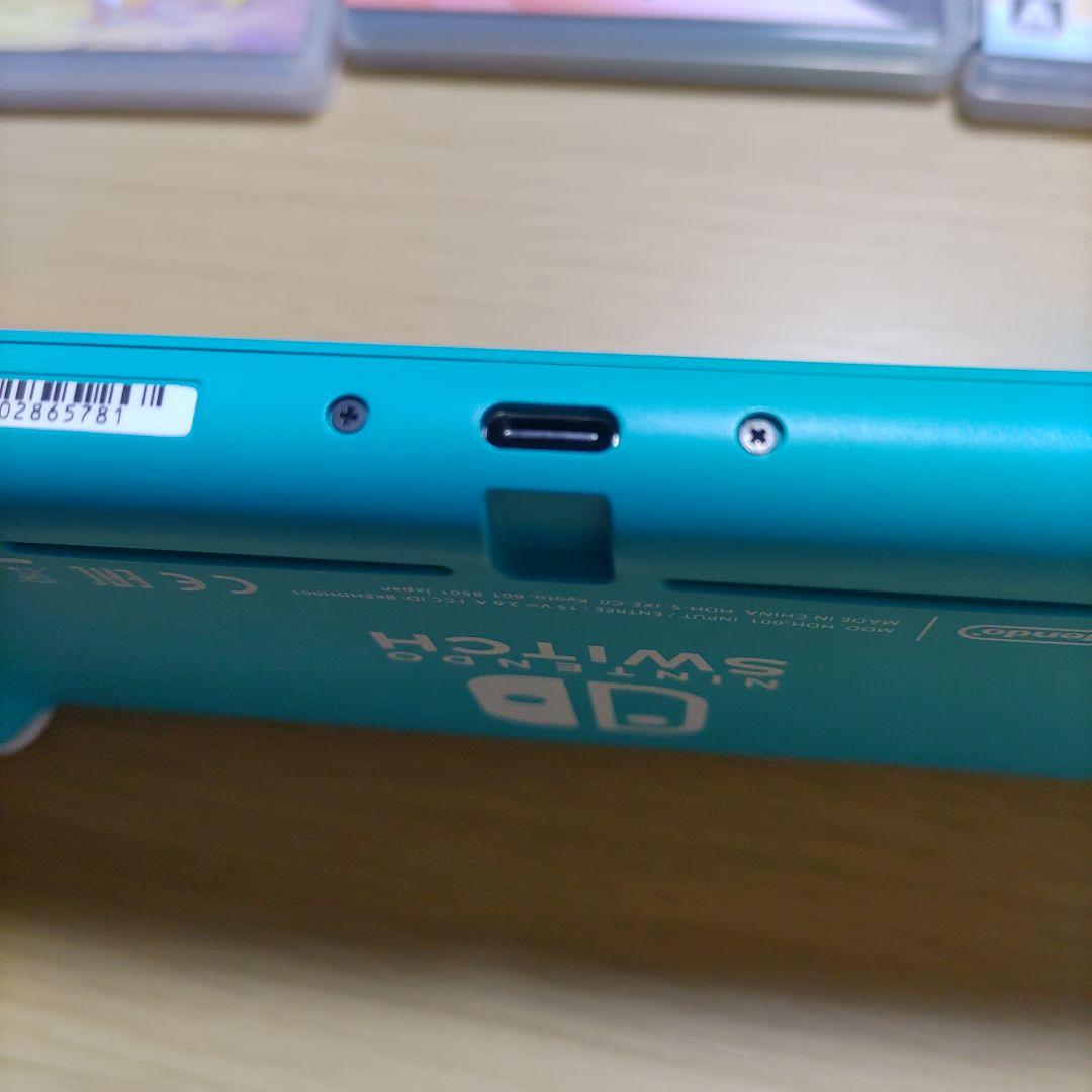 Nintendo Switch Lite ターコイズ ゲームソフト3本