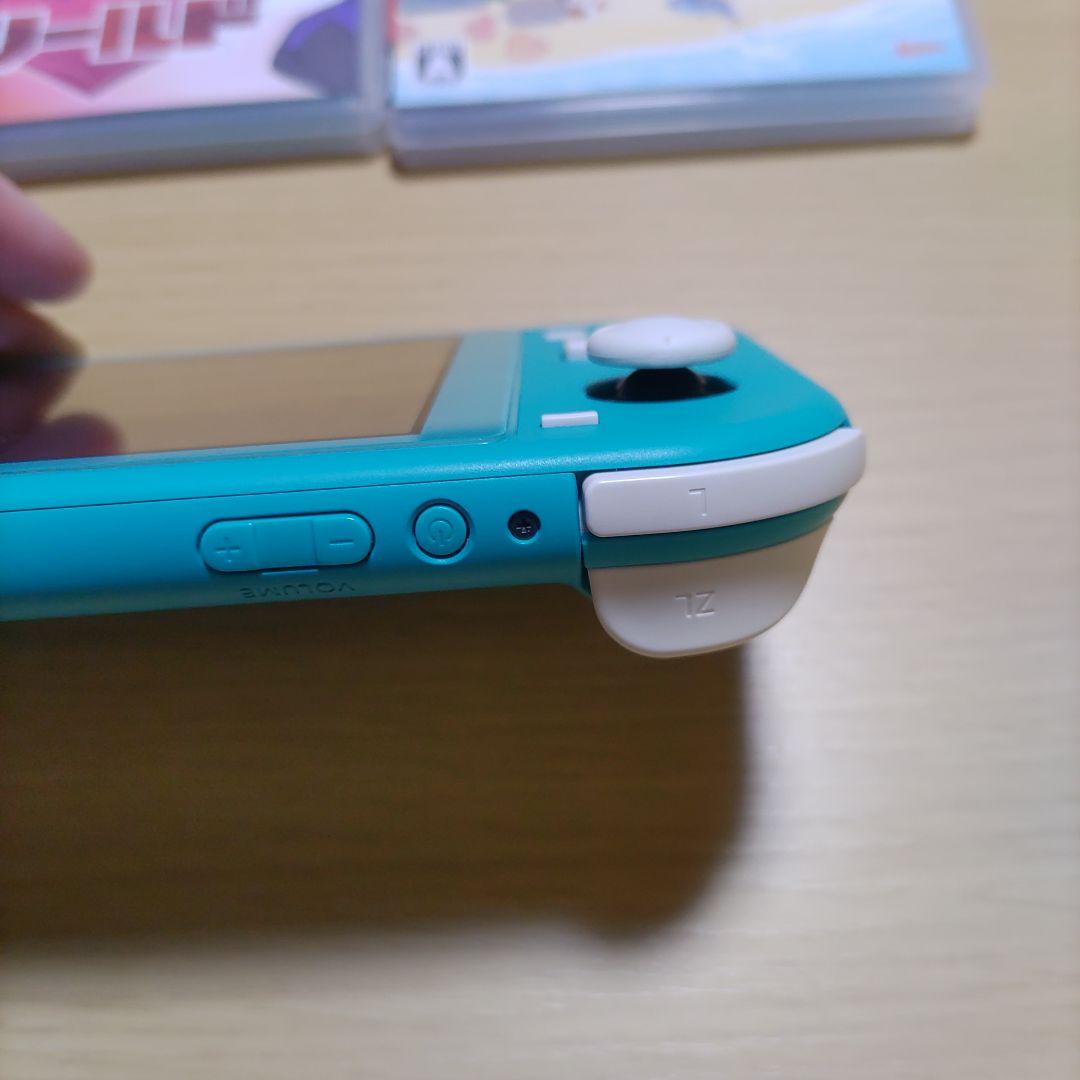 Nintendo Switch Lite ターコイズ ゲームソフト3本