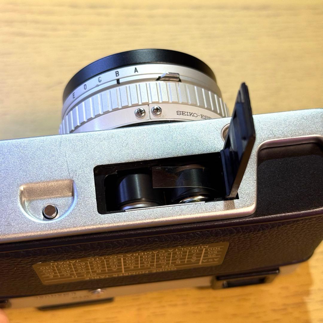 【OH済】MINOLTA HI-MATIC E フィルムカメラ