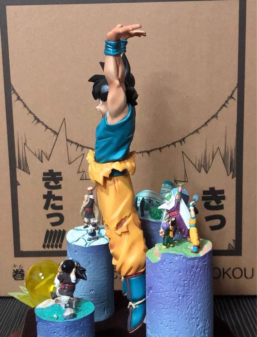 ドラゴンボール　悟空　元気玉　ジオラマ フィギュア　ガレージキット