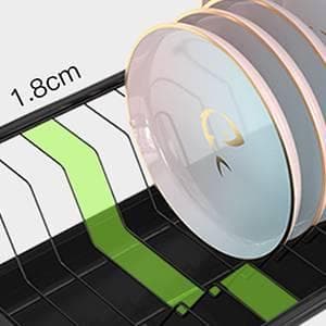 大容量2段水切りラック 食器乾燥ラック