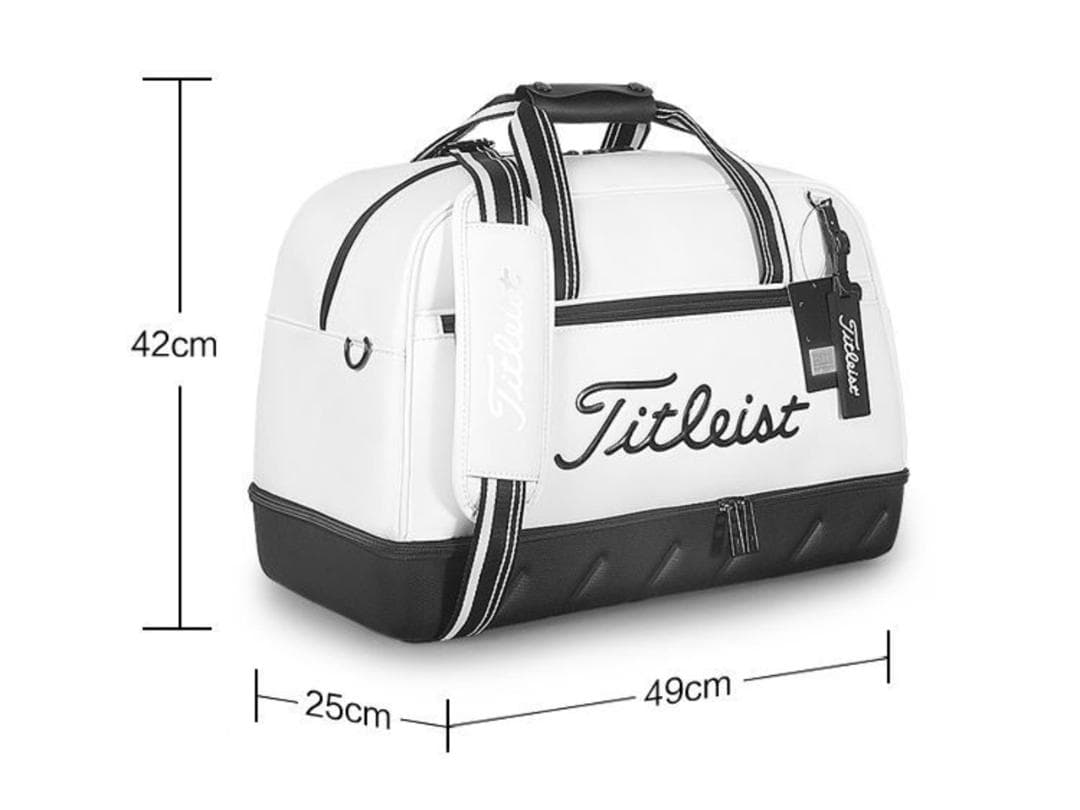 Titleist タイトリスト ゴルフ ボストンバッグ 衣類シューズ収納