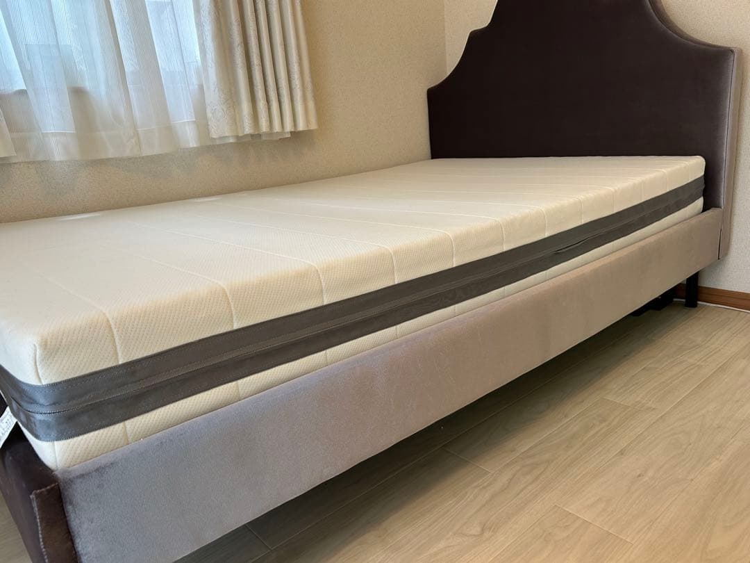 【r2lover】Francfrancセミダブルベッドフレームマットレス付