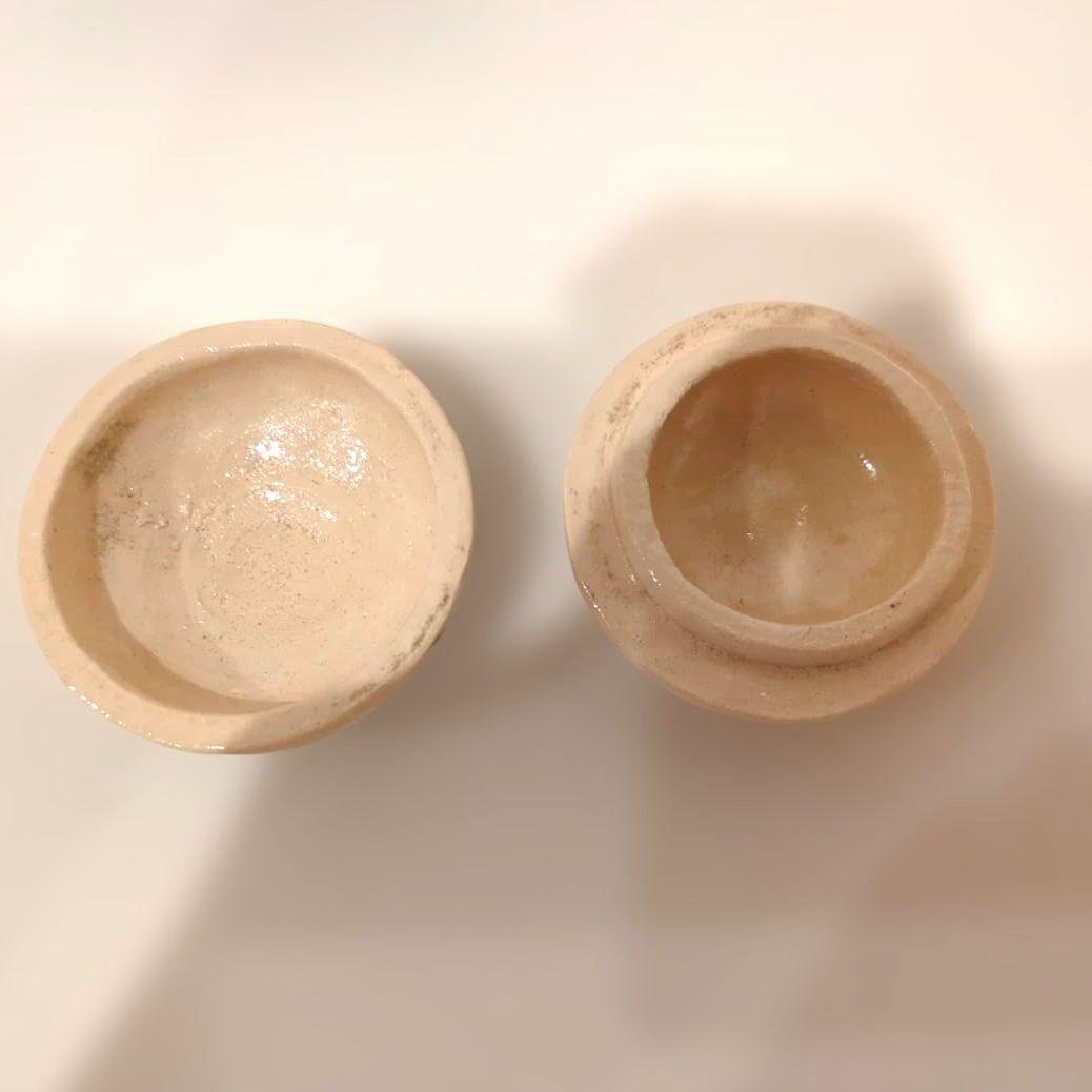 京焼 伊東桂楽 虎文 香合 共箱 茶道具　インテリア