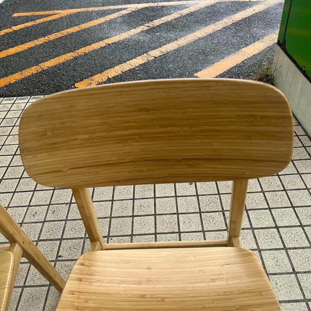 Greenington バンブーダイニングチェア 2脚セット コストコ