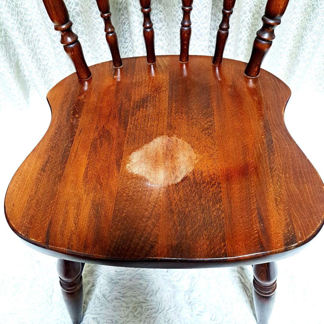 【ダイニングチェア】飛騨産業　ウィンザーチェア　スティックバック　ヴィンテージ◎