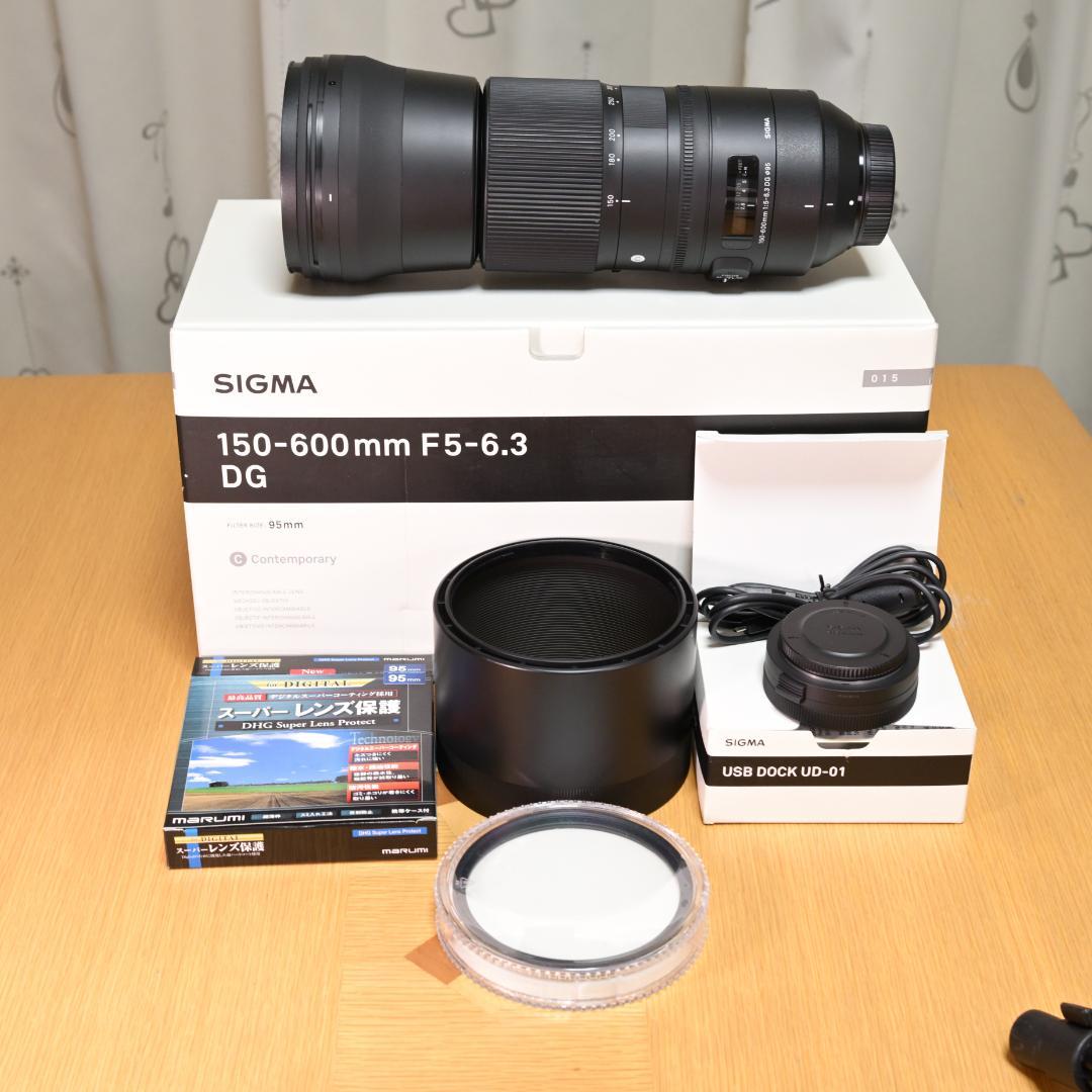 レンズ(ズーム) SIGUMA 150-600mm F5-6.3 DG OS HSM