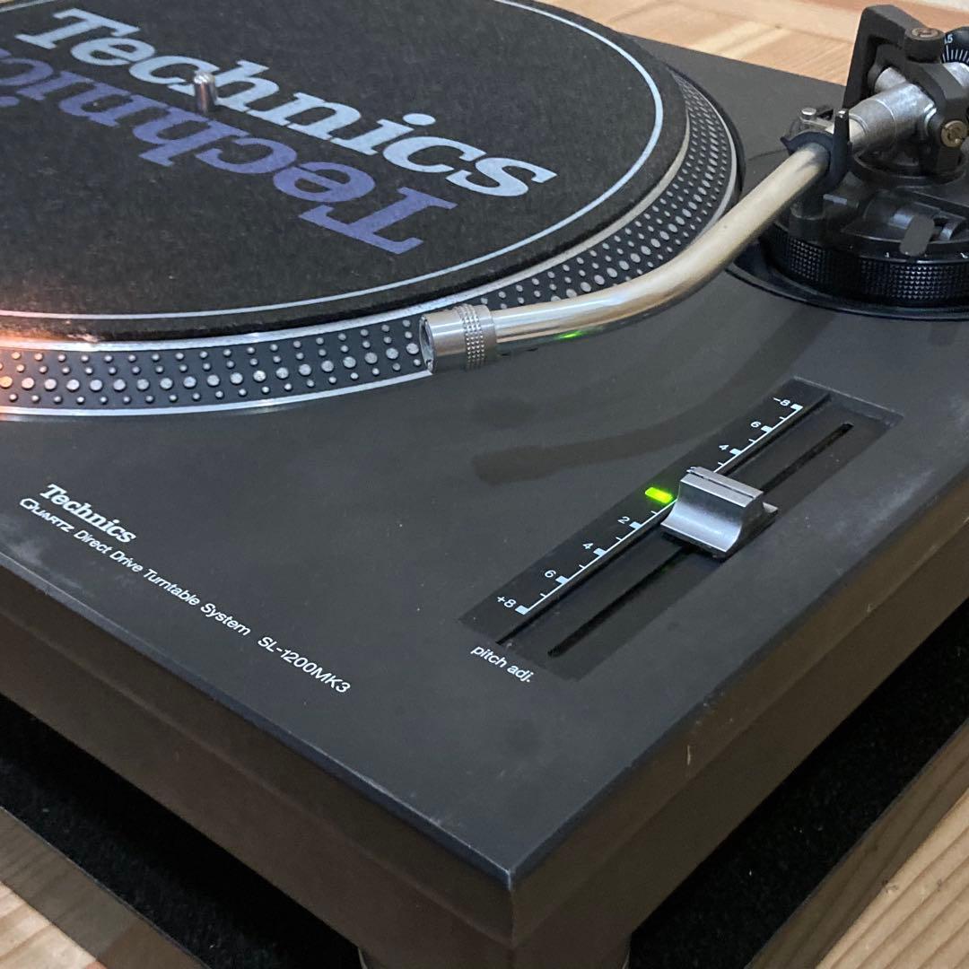 動作品　Technics SL-1200 MK3 テクニクス　レコードプレーヤー