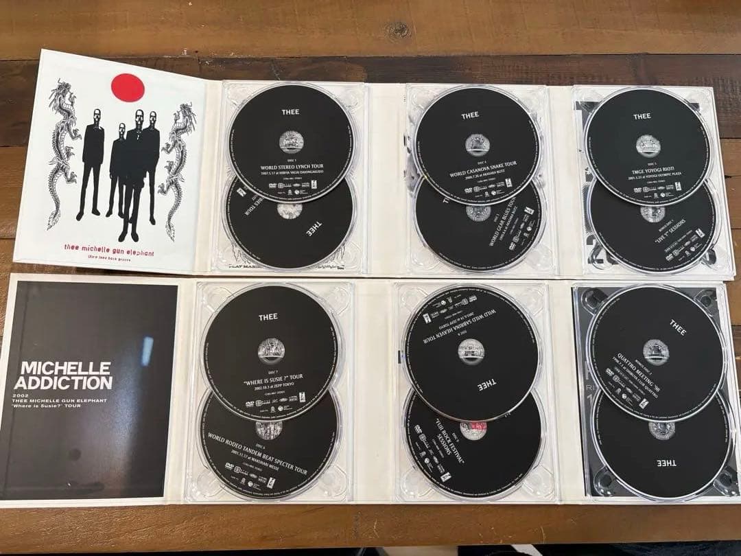THEE MICHELLE GUN ELEPHANT DVD 12枚組