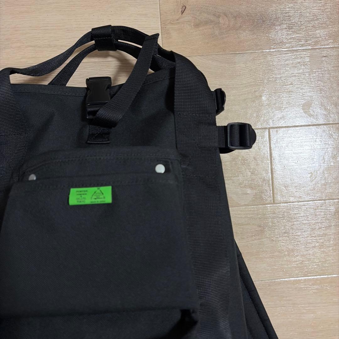 【美品】　PORTER ポーター　ユニオン　バックパック　リュック　黒　ブラック