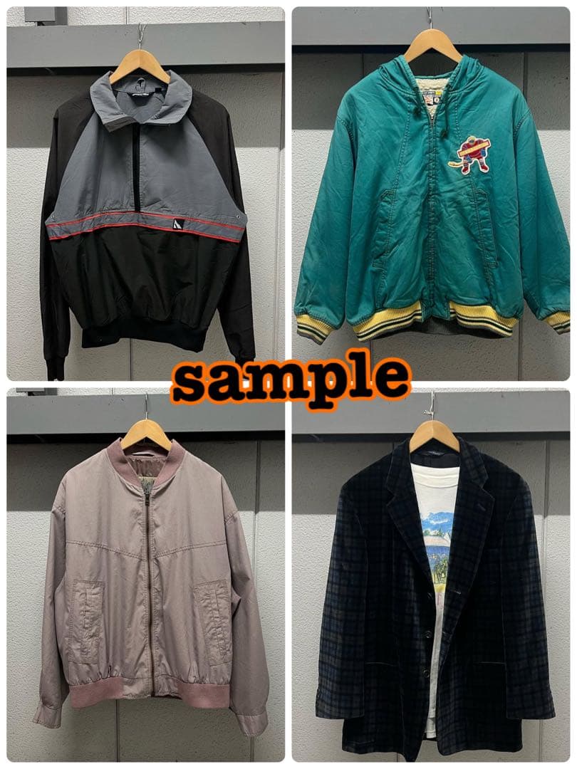 SALE限定5個　古着ベール　ジャケット USED vintage 50kg