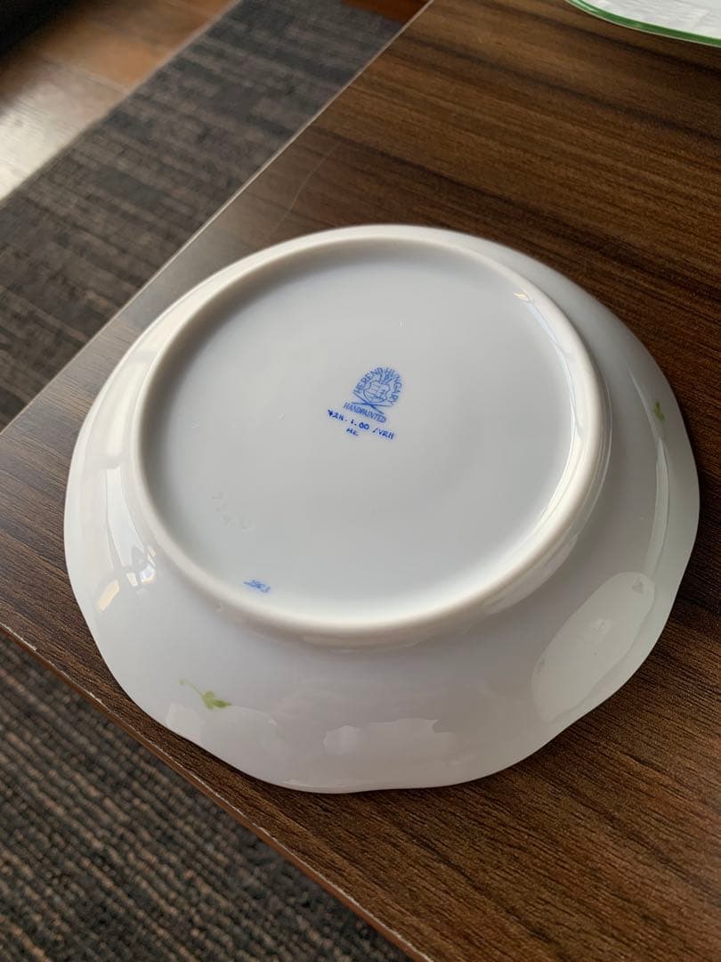 【値下げ可】HEREND ウィーンの薔薇　プレート5枚&カップアンドソーサー5客