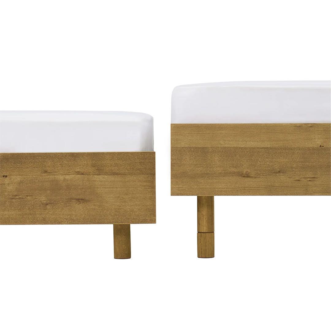 unico ADDAYベッド ロータイプ シングル