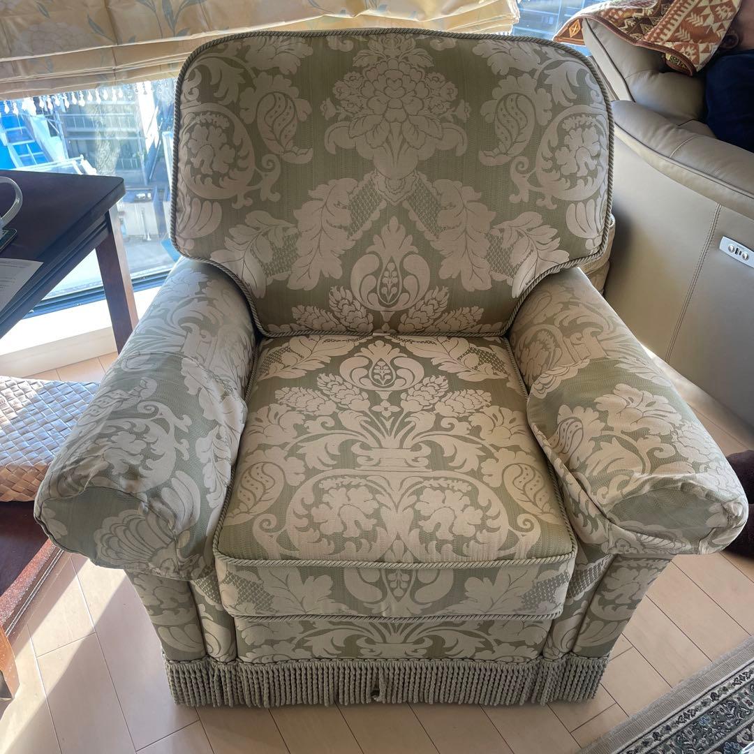 アートフォーマ英国 シングルソファ＆オットマン　検ドレクセルジェニファーテイラー