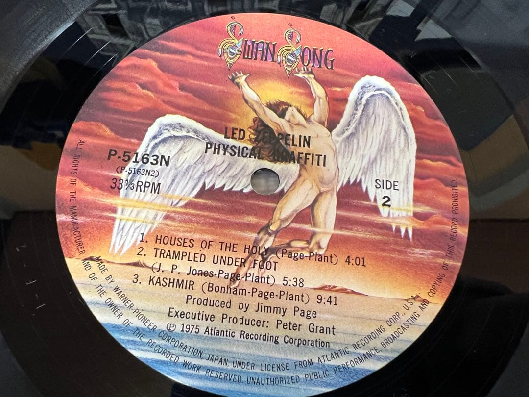 洋楽 LED ZEPPELIN PHYSICAL GRAFFITI P-5163/4