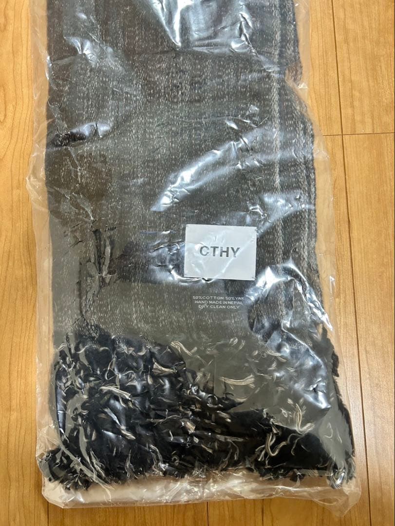 新品　シティー　CTHY YAK WOOL FRINGE ヤクウールストール