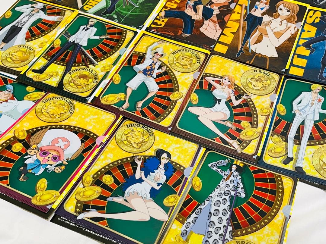 ワンピース FILM GOLD ミニクリアファイルコレクション コンプ レア