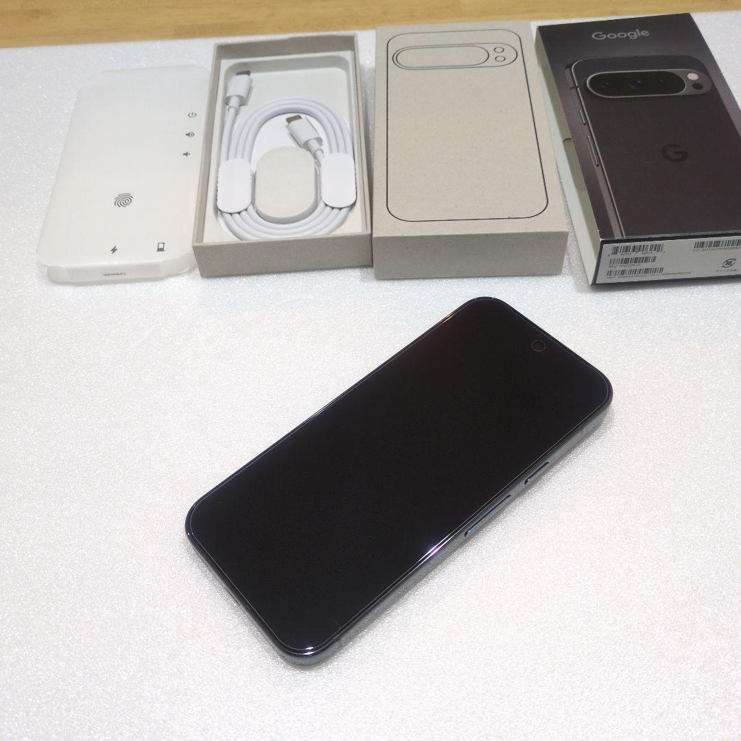Google pixel 9 Pro 黒 128gb spigenケース 美品