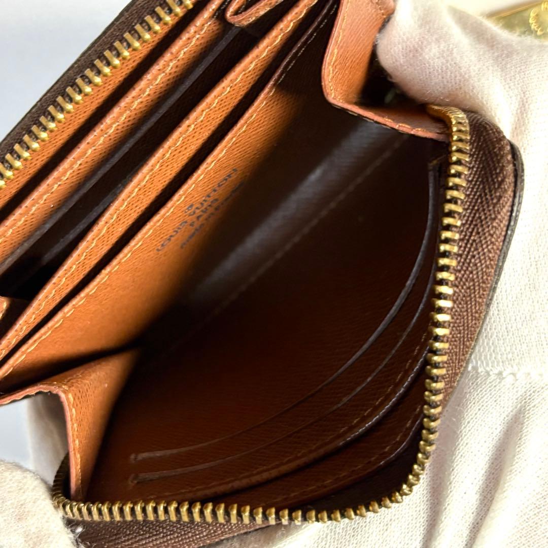 【極美品】ルイヴィトン モノグラム ジッピーパース　ラウンドファスナー