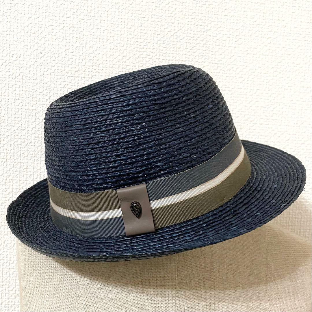 新品、未使用品　ヘレンカミンスキー　麦わら帽子　人気　中折れ帽