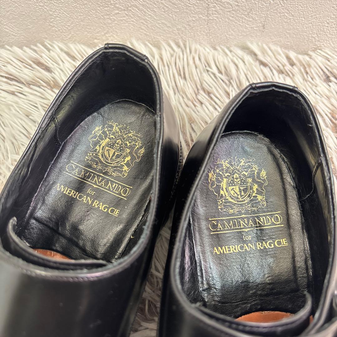 CAMINANDO ダブルモンクストラップシューズ ブラック