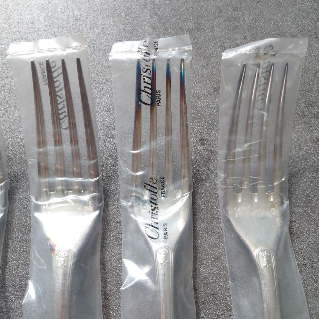 希少 クリストフル マルメゾン テーブルフォーク 未開封 6点