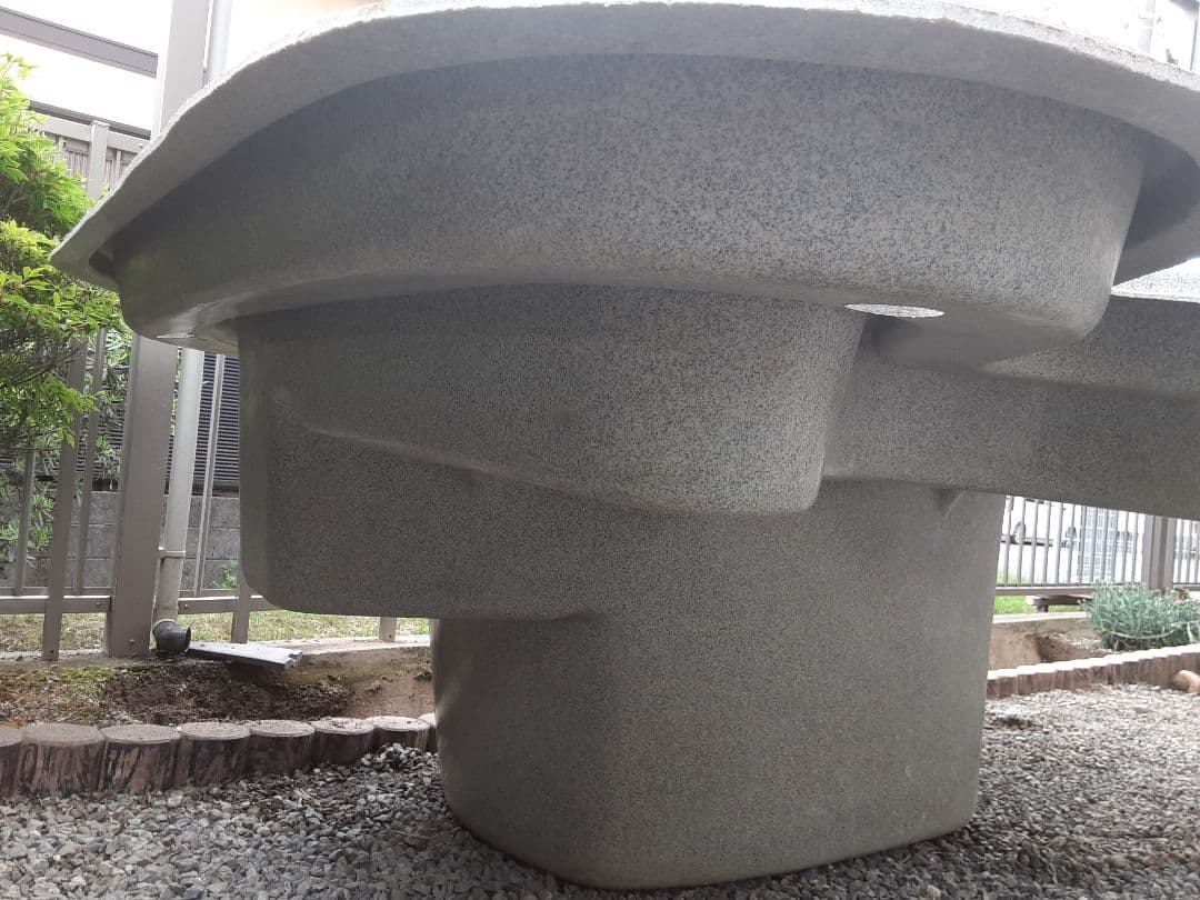 みかげ調プラ池