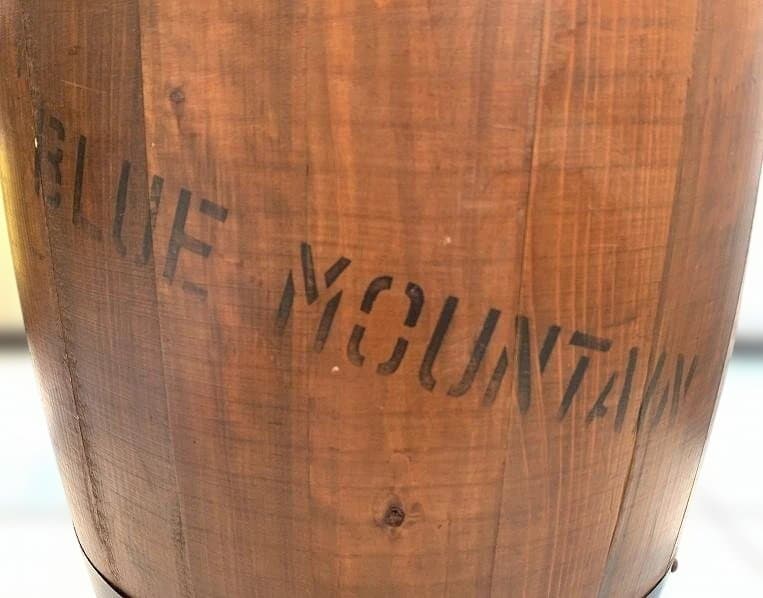 BLUE MOUNTAIN ブルーマウンテン コーヒー樽 木樽 豆樽 蓋なし