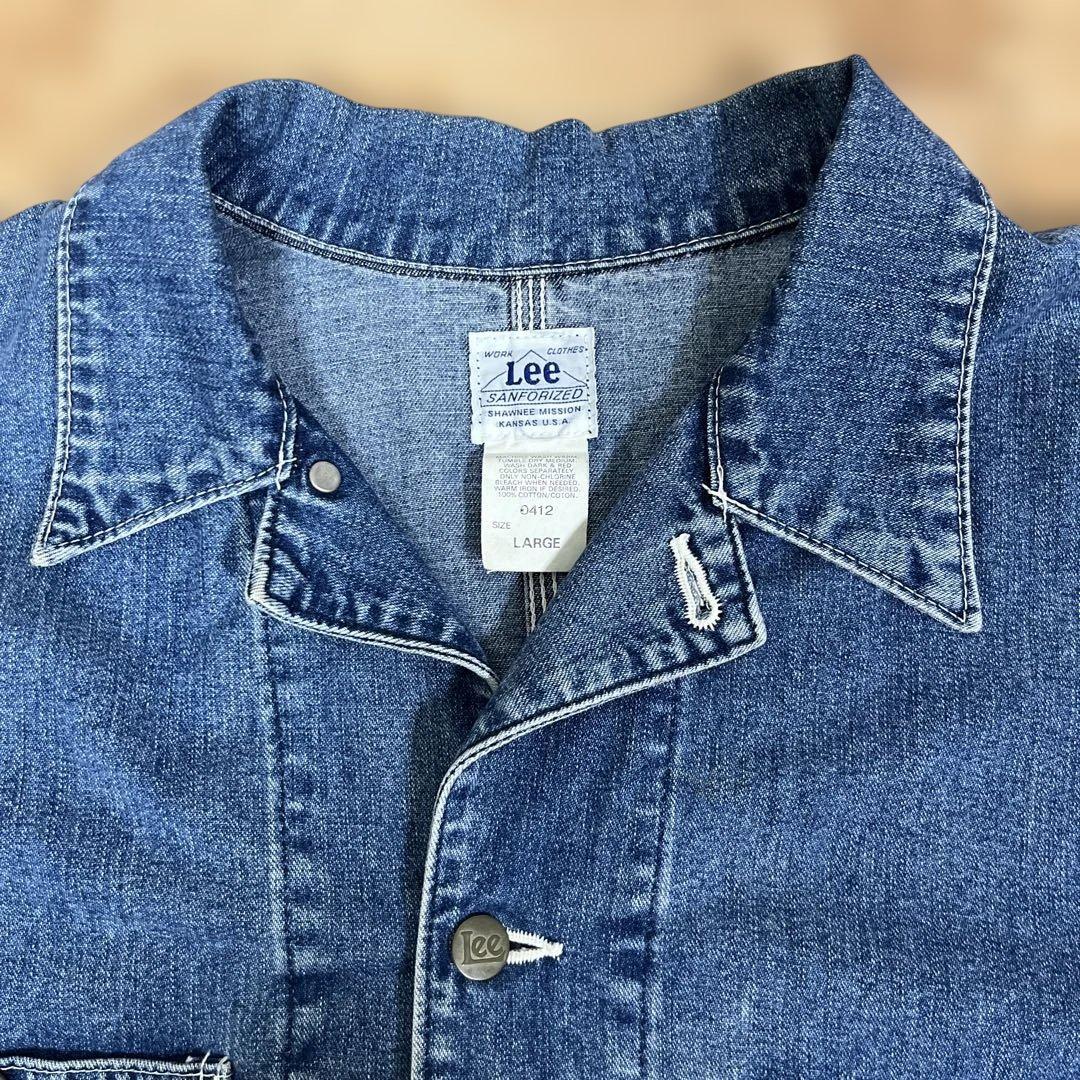 ゆうじ出品 Lee リー 91-J カバーオールＬサイズ 0412 復刻