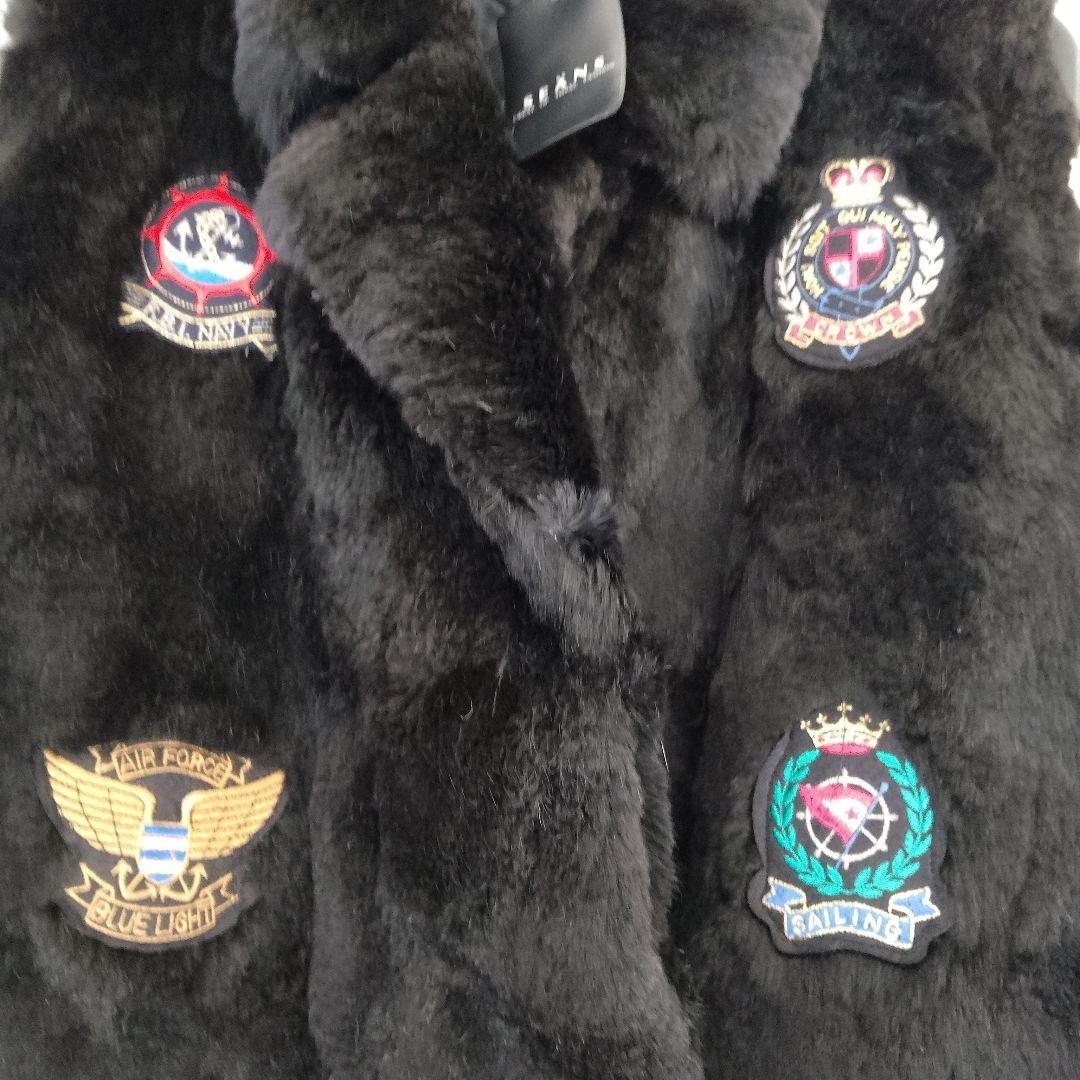 ☆星月夜☆！❣️ウィメンズOK!新品❣️ファー❣️リメイクベスト