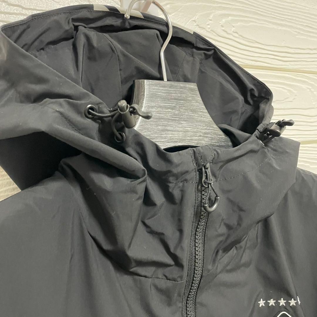 【未使用保管】F.C.R.B. ブリストル ゼブラ柄 ナイロンパーカー XL