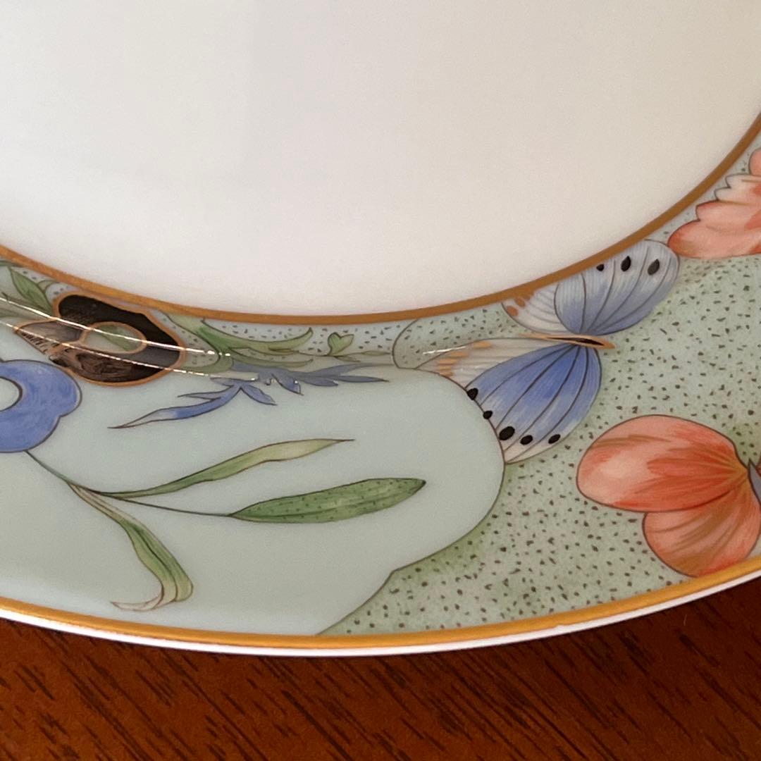 【希少品】アビランドリモージュ★パピヨンロマンチック★プレート　1枚