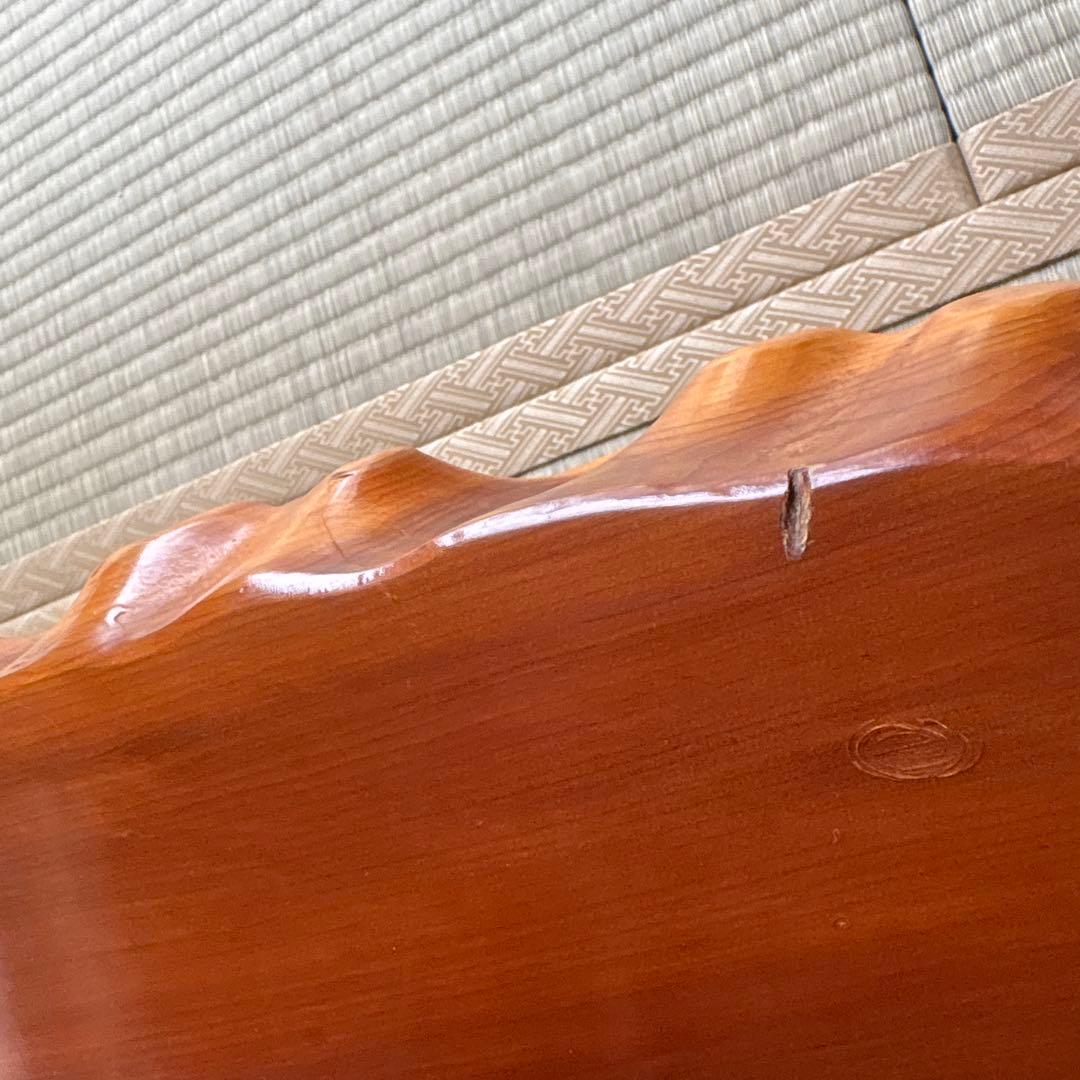 激震価格　最高級　天然無垢一枚板　ローテーブル　座卓　横長　貴重な逸品