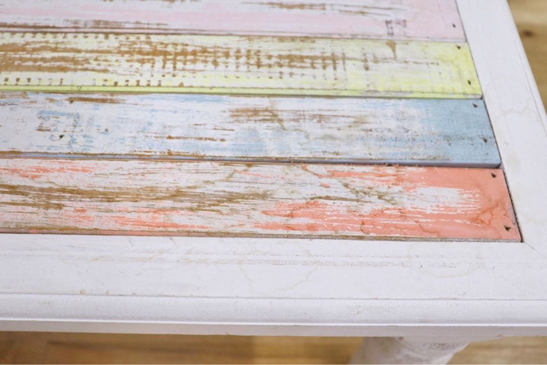 GMGN4○カラーズ ファニチャー センターテーブル リビングテーブル アンティ