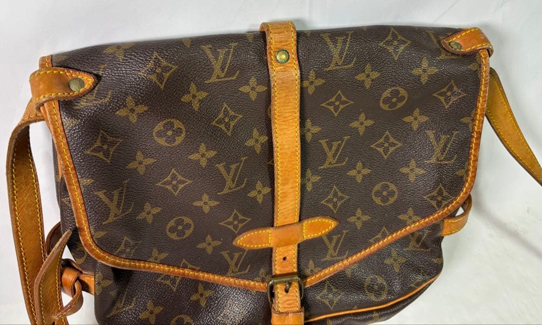 ルイヴィトン　ソミュール35　ショルダーバッグ　モノグラム LV