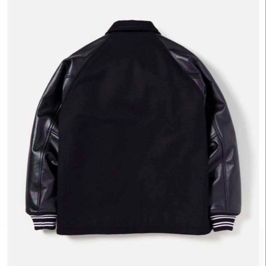 ★美品★ネイバーフッド　カウレザークラブジャケット　M