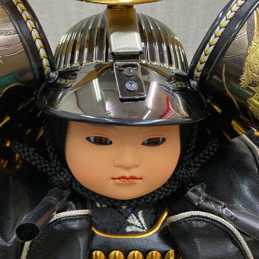 訳あり特価　KS5 上杉大将ケース入り　5月人形ケース　大将ケース　鎧兜大将