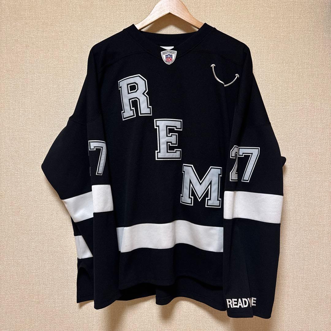 AK-69着用 美品 REDYMADE ゲームシャツ 2 ブラック 刺繍ロゴ