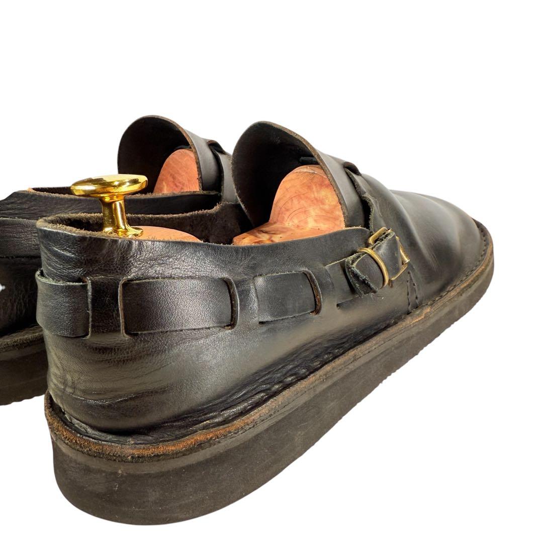 fracap プラカップ　シューズ（42）本革　オーロラシューズ　イタリア製　黒