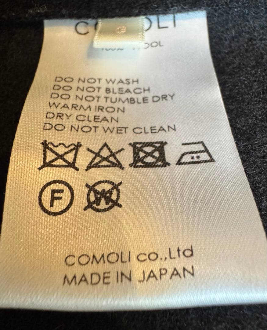 COMOLI Steven Alan メルトンコーチジャケットLサイズ