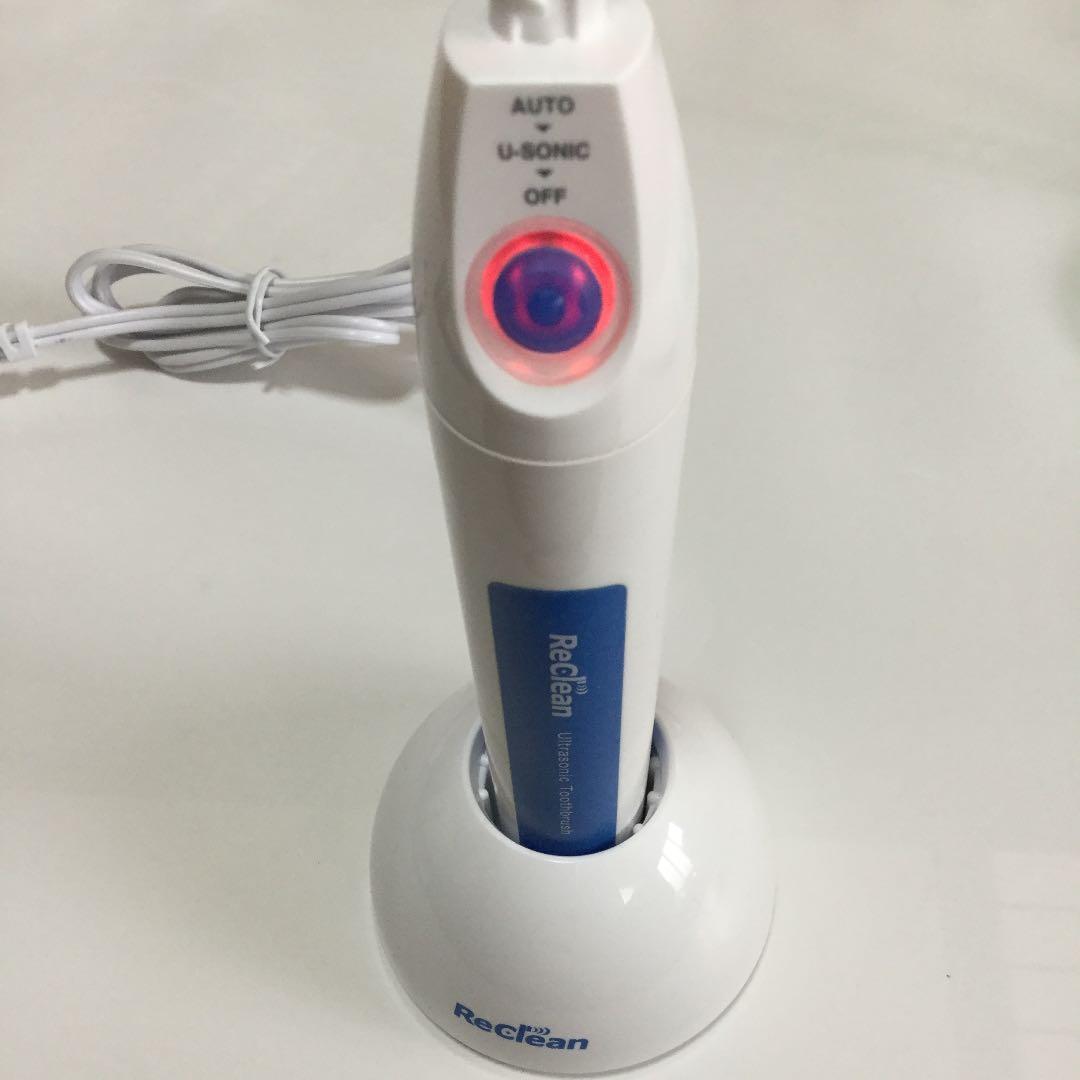 超音波歯ブラシ リクリーン AU-300 替ブラシ付き