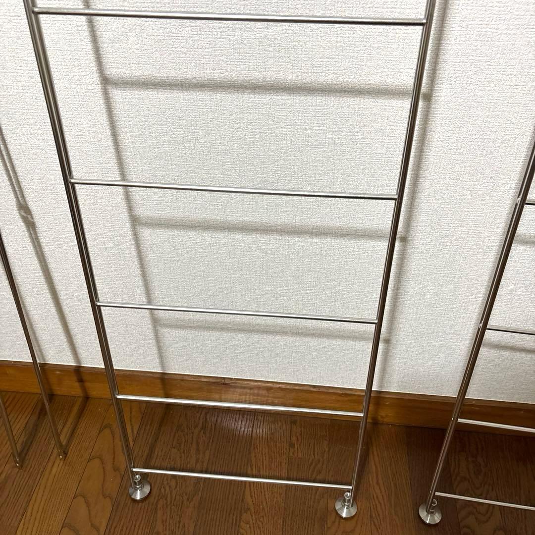 【美品】無印良品 ステンレスユニットシェルフ用 帆立 ※直接お渡し