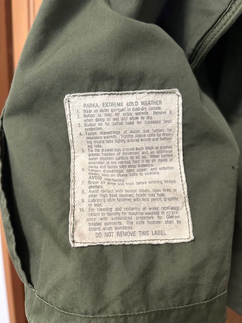 希少M-65 モッズコート70s米軍実物ヴィンテージ XS