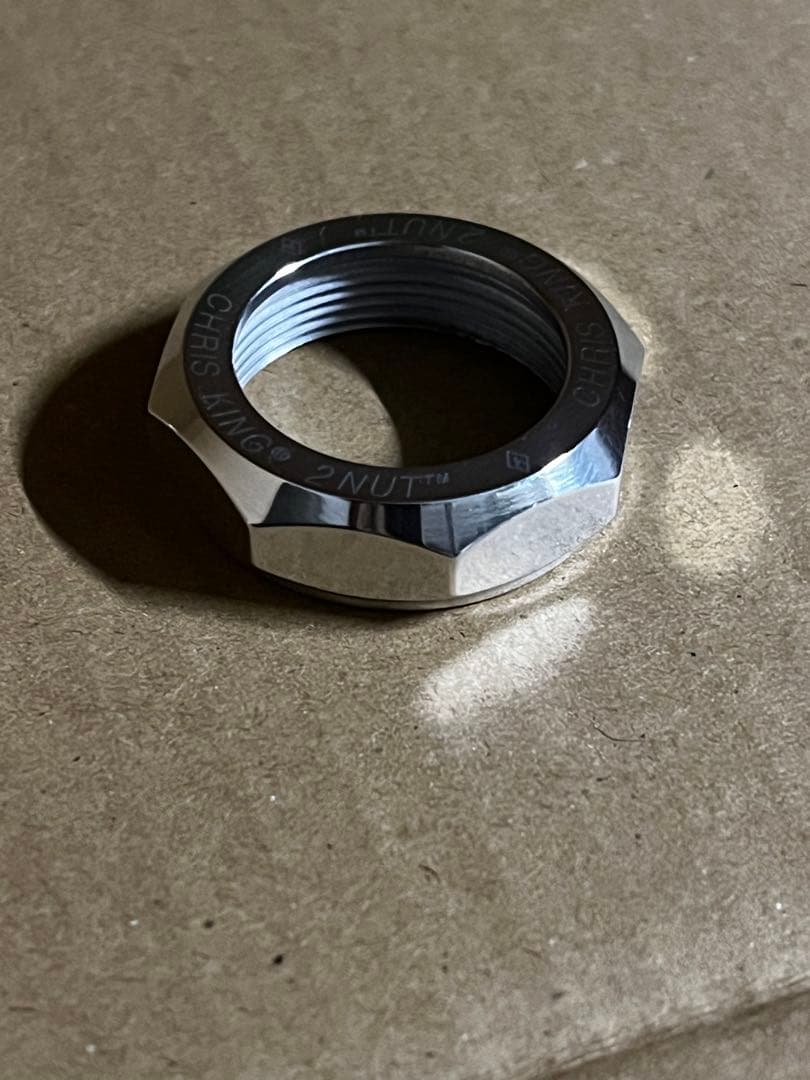 い*ぬ様 加工 クリスキング 2nutヘッドパーツ 1インチ oldmtbリヴェ